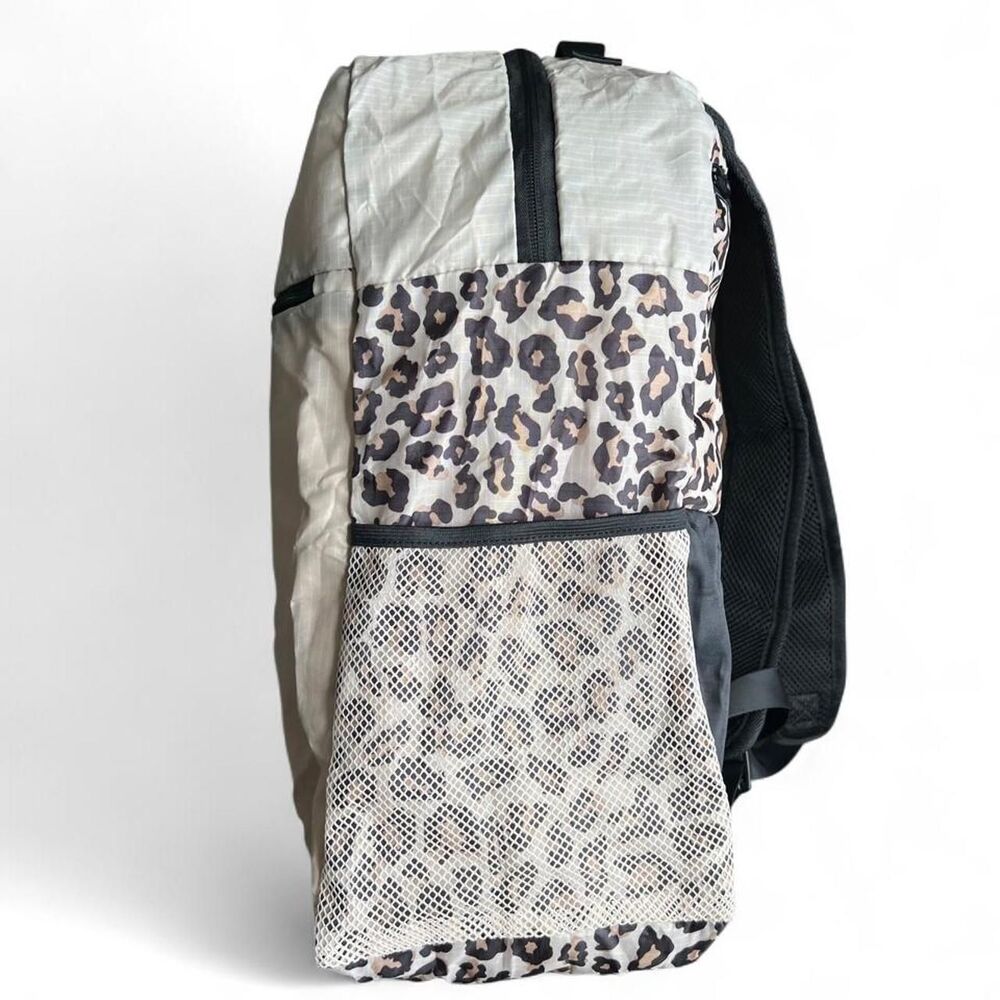 Black & Tan Leopard Print APL Backpack